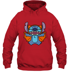 Disney Stitch Bat Halloween Costume Hooded Sweatshirt Hooded Sweatshirt - FordPhuMy