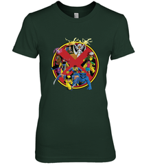 Marvel X Men Animated Series Logo Retro 90s Women's Premium T-Shirt Women's Premium T-Shirt - FordPhuMy