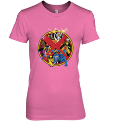 Marvel X Men Animated Series Logo Retro 90s Women's Premium T-Shirt Women's Premium T-Shirt - FordPhuMy