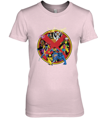 Marvel X Men Animated Series Logo Retro 90s Women's Premium T-Shirt Women's Premium T-Shirt - FordPhuMy