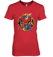 Marvel X Men Animated Series Logo Retro 90s Women's Premium T-Shirt Women's Premium T-Shirt - FordPhuMy