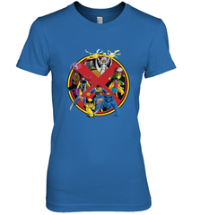 Marvel X Men Animated Series Logo Retro 90s Women's Premium T-Shirt Women's Premium T-Shirt - FordPhuMy