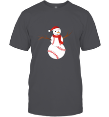 Snowman Baseball Christmas Men's T-Shirt Men's T-Shirt - FordPhuMy