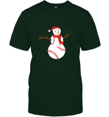 Snowman Baseball Christmas Men's T-Shirt Men's T-Shirt - FordPhuMy
