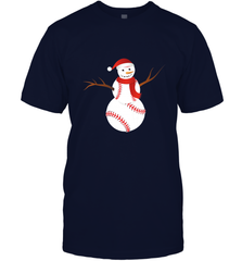 Snowman Baseball Christmas Men's T-Shirt Men's T-Shirt - FordPhuMy