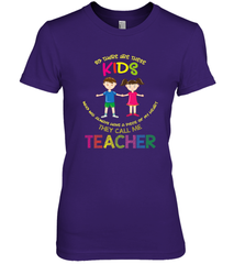 They Call Me Teacher School Kids Fun Appreciation Women's Premium T-Shirt Women's Premium T-Shirt - FordPhuMy