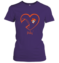 Oklahoma State Cowboys Football Inside Heart  Team Women's T-Shirt Women's T-Shirt - FordPhuMy