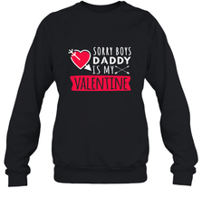 Kids Funny Valentine's Day Present For Your Little Girl, Daughter Crewneck Sweatshirt Crewneck Sweatshirt - FordPhuMy