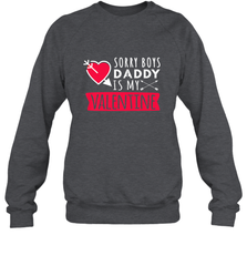 Kids Funny Valentine's Day Present For Your Little Girl, Daughter Crewneck Sweatshirt Crewneck Sweatshirt - FordPhuMy