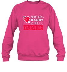 Kids Funny Valentine's Day Present For Your Little Girl, Daughter Crewneck Sweatshirt Crewneck Sweatshirt - FordPhuMy