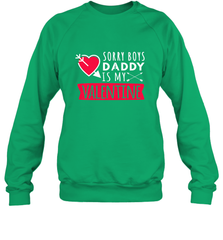 Kids Funny Valentine's Day Present For Your Little Girl, Daughter Crewneck Sweatshirt Crewneck Sweatshirt - FordPhuMy
