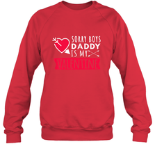 Kids Funny Valentine's Day Present For Your Little Girl, Daughter Crewneck Sweatshirt Crewneck Sweatshirt - FordPhuMy