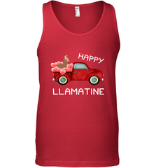 Happy Llamatine funny Valentine Day Llama costume Men's Tank Top Men's Tank Top - FordPhuMy