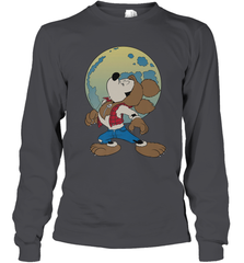 Disney Mickey Mouse Werewolf Halloween Costume Long Sleeve T-Shirt Long Sleeve T-Shirt - FordPhuMy