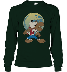 Disney Mickey Mouse Werewolf Halloween Costume Long Sleeve T-Shirt Long Sleeve T-Shirt - FordPhuMy