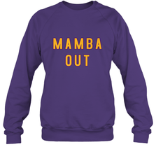 Mamba Out Limited Edition Farewell Tribute Crewneck Sweatshirt Crewneck Sweatshirt - FordPhuMy