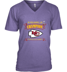 Kansas City Chiefs NFL Pro Line by Fanatics Super Bowl LIV Champions Men's V-Neck Men's V-Neck - FordPhuMy