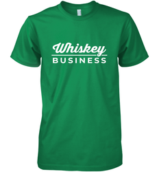 Whiskey Business Drinking St Patrick's Day Men's Premium T-Shirt
