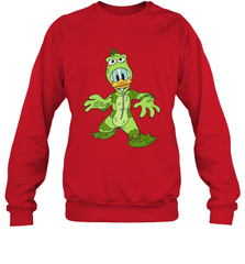 Disney Donald Duck Monster Halloween Costume Crewneck Sweatshirt Crewneck Sweatshirt - FordPhuMy