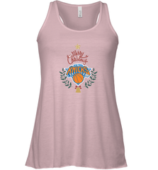 NBA New York Knicks Logo merry Christmas gilf Women's Racerback Tank Women's Racerback Tank - FordPhuMy