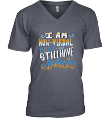 Special Needs NonVerbal Autism Awesome Men's V-Neck Men's V-Neck - FordPhuMy