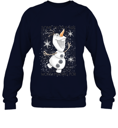 Disney Frozen Olaf Some People Are Worth Melting For Crewneck Sweatshirt