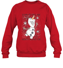Disney Frozen Olaf Some People Are Worth Melting For Crewneck Sweatshirt Crewneck Sweatshirt - FordPhuMy