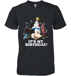 Disney Mickey Mouse It�s My Birthday Men's Premium T-Shirt