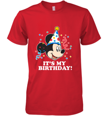 Disney Mickey Mouse It�s My Birthday Men's Premium T-Shirt Men's Premium T-Shirt - FordPhuMy