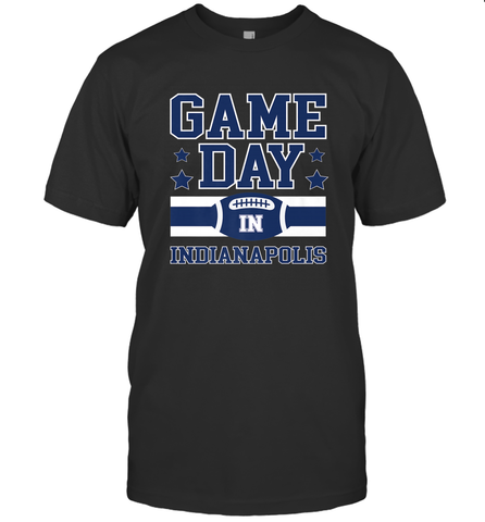 NFL Indianapolis Game Day Football Home Team Men's T-Shirt Men's T-Shirt / Black / S Men's T-Shirt - FordPhuMy