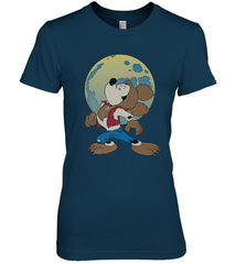 Disney Mickey Mouse Werewolf Halloween Costume Women's Premium T-Shirt Women's Premium T-Shirt - FordPhuMy