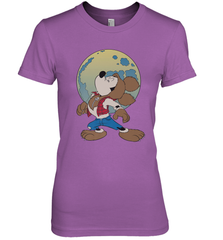 Disney Mickey Mouse Werewolf Halloween Costume Women's Premium T-Shirt Women's Premium T-Shirt - FordPhuMy