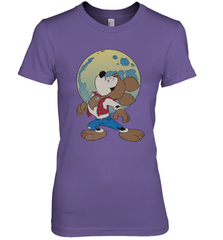 Disney Mickey Mouse Werewolf Halloween Costume Women's Premium T-Shirt Women's Premium T-Shirt - FordPhuMy