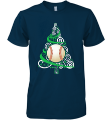 Christmas Tree Funny Cool Baseball Christmas Gifts Sports Men's Premium T-Shirt Men's Premium T-Shirt - FordPhuMy