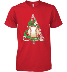 Christmas Tree Funny Cool Baseball Christmas Gifts Sports Men's Premium T-Shirt Men's Premium T-Shirt - FordPhuMy