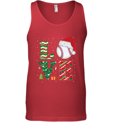 Funny Kid Boys Love Baseball Christmas Ball Santa Hat Gift Men's Tank Top Men's Tank Top - FordPhuMy