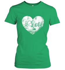 Love Valentines Day Heart Vintage Gift For Men Women Women's T-Shirt Women's T-Shirt - FordPhuMy