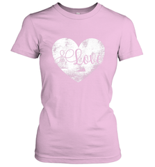 Love Valentines Day Heart Vintage Gift For Men Women Women's T-Shirt Women's T-Shirt - FordPhuMy