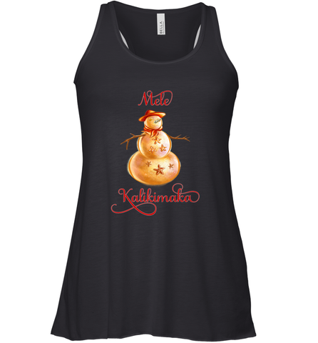 Mele Kalikimaka Hawaiian Christmas Women's Racerback Tank Women's Racerback Tank / Black / XS Women's Racerback Tank - FordPhuMy