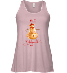 Mele Kalikimaka Hawaiian Christmas Women's Racerback Tank Women's Racerback Tank - FordPhuMy