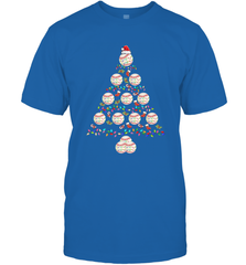 Baseball Balls Christmas Tree lights Xmas Gift Holiday Men's T-Shirt Men's T-Shirt - FordPhuMy