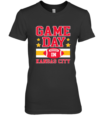 NFL Kansas City Game Day Football Home Team Women's Premium T-Shirt Women's Premium T-Shirt / Black / XS Women's Premium T-Shirt - FordPhuMy