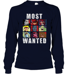 Marvel X Men Most Wanted Villains Retro Long Sleeve T-Shirt