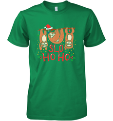Sloth Christmas Men's Premium T-Shirt