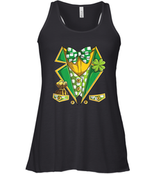 Leprechaun Costume Boys Kids St Patricks Women's Racerback Tank