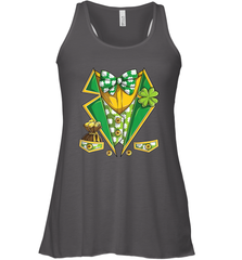Leprechaun Costume Boys Kids St Patricks Women's Racerback Tank Women's Racerback Tank - FordPhuMy