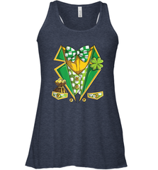 Leprechaun Costume Boys Kids St Patricks Women's Racerback Tank Women's Racerback Tank - FordPhuMy