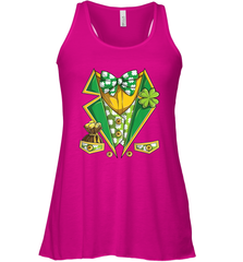 Leprechaun Costume Boys Kids St Patricks Women's Racerback Tank Women's Racerback Tank - FordPhuMy