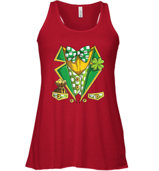 Leprechaun Costume Boys Kids St Patricks Women's Racerback Tank