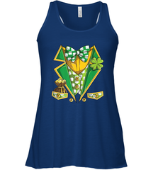 Leprechaun Costume Boys Kids St Patricks Women's Racerback Tank Women's Racerback Tank - FordPhuMy